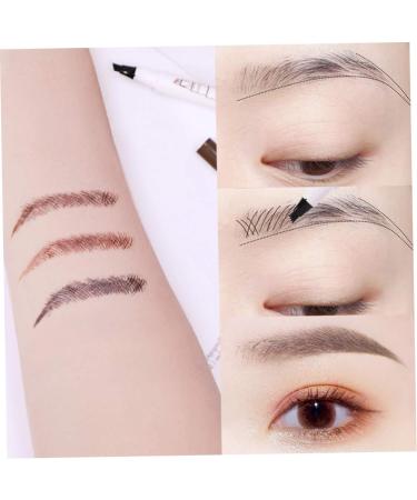 Eyebrow Pen Eyebrow Pencil for Professional Makeup Natural Brow 3pcs - Buy Online on GoSupps.com