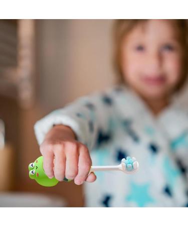 Buy Soft Bristle Children's Toothbrush | Safe Toddler Training Toothbrush | Gruwkue Gr ner Frosch - Buy Online on GoSupps.com