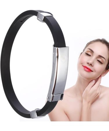 Zixyqol Anion Bracelet - Electrostatic Silicone Adjustable Wrist Strap for Antistatic Protection (Black) | International Shipping Available - Buy Online on GoSupps.com