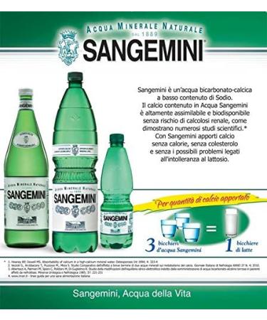 Water Sangemini L. 1.5 x 6 bottles. - Buy Online on GoSupps.com