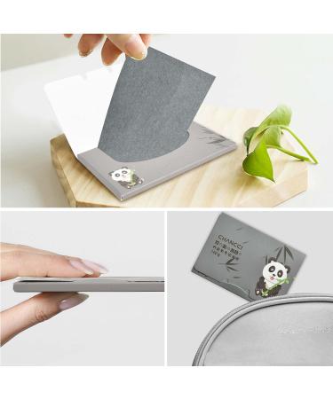 Rapidbok Blotting Paper - 200 Leaves Oil Control Sheets for Oily Skin | Gray Oil Absorbing Towels - Buy Online on GoSupps.com