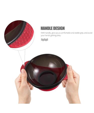 Lurrose 3Pcs Silicone Hair Color Mixing Bowls - Essential Hair Dye Tools for Salon & Home Use - International Shipping Available - Buy Online on GoSupps.com