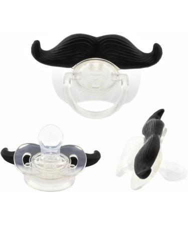 Binnan Baby Pacifier | Funny Mustache Pacifier for Babies & Toddlers | International Shipping Available - Buy Online on GoSupps.com