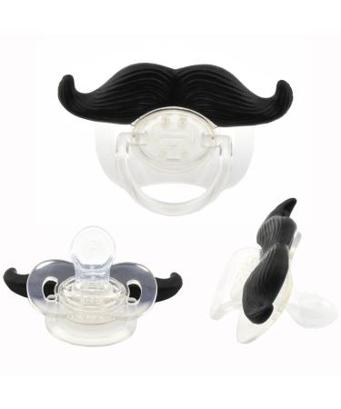 Cisixin Funny Mustache Pacifier for Newborns - BPA Free Ideal Gift for Babies International Shipping Available - Buy Online on GoSupps.com