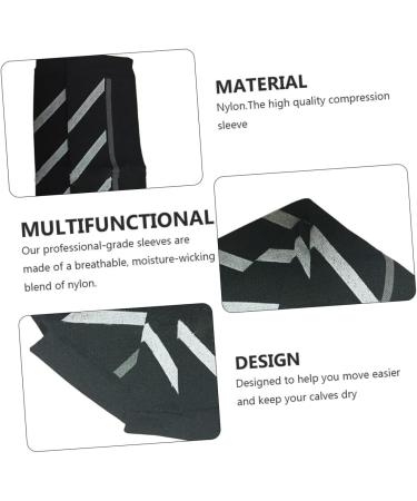 Buy Beaupretty 6 Pcs Sports Leg Compression Sleeves - Calf Guards & Support for Exercise | International Shipping Available - Buy Online on GoSupps.com