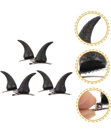 Didiseaon 15 Pairs Horn Hairpin Devil Horns Hair Clips Kids Barrettes for Hair Devil Horn Clips for Hair Baby Barrettes for Infants Devil Horns Clip on Halloween Headgear Plastic Miss - Buy Online on GoSupps.com