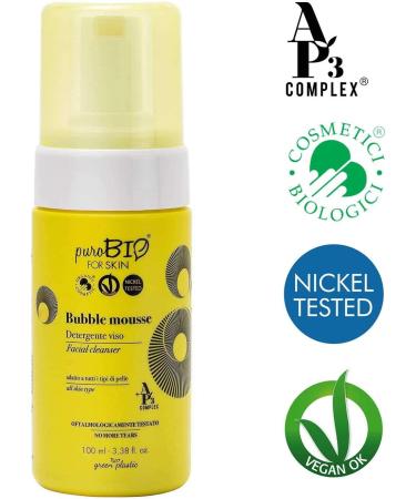  ELLENNE PUROBIO BUBBLE FOAM FACE CLEANSER - NO TEARS 100 ML ECOBIO Pure Organic 09 - Buy Online on GoSupps.com