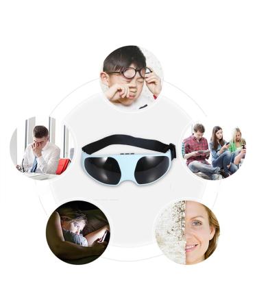 3D Eye Massage Device | Vibration Eye Mask for Fatigue Relief & Migraine | Healthy Forehead Eye Massager - International Shipping - Buy Online on GoSupps.com