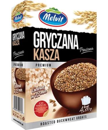 Melvit Roasted Buckwheat Cereal Muesli Corn Flakes 400 Gram x 5 Pieces - Buy Online on GoSupps.com