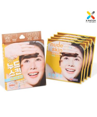 X-Patch Transparent Ultra Thin Matte Skin Patch - UV Shield See-Through Makeup for Cheeks & Nose (8pcs + 4pcs) | Perfect for Golf Cycling & Running - Buy Online on GoSupps.com