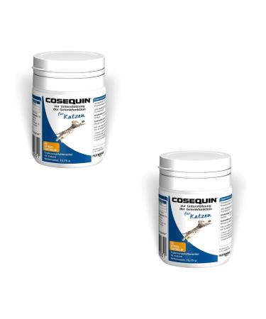 Ecuphar Cosequin Cat | Double Pack | 2 x 45 capsules | Food Supplement for Cats | Support for Joints, Cartilage and Tendons | Contains Glucosamine and Chondroitin