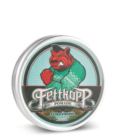 FETTKOPP POMADE Extra Strong Nordic - spruce needle - heavy hold (51g)