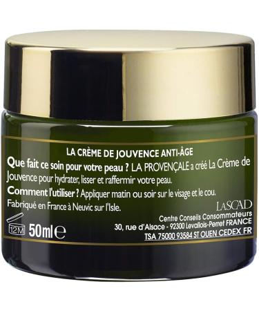 La Proven ale La Cr me de Jouvence Anti-Age Bio 50ml - Buy Online on GoSupps.com