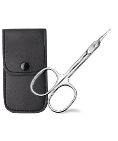 Calvious skin scissors from Solingen Made in Germany with a sharp curved cut surface manicure scissors with extra fine tip to shorten the cuticle - Buy Online on GoSupps.com