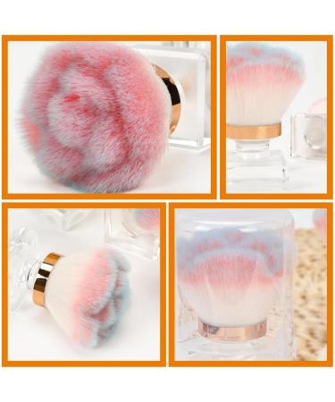 minkissy Foundation Makeup Blush Brush Foundation Applicator Cosmetic Applicator Foundation Brush Nail Cleaning Powder Makeup Supplies Nail Brush Manicure Abs Travel - Buy Online on GoSupps.com