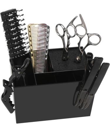 Hair Scissors Barber Storage Box Holder Hair Brush Organizer Black Hairdressing Groomer Tool Box Hairdressing Groomer Tool Box - Buy Online on GoSupps.com