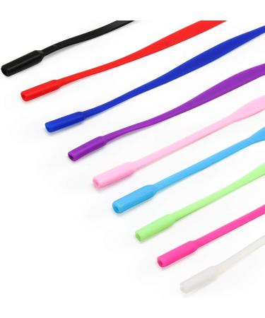 EnzoDate Kids Glasses Silicone Cord & Stay Puts - 3 Set Pack with Ear Locks & Headband Strap Retainer for Ultimate Comfort - Buy Online on GoSupps.com