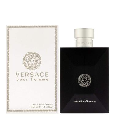 Versace Signature Pour Homme Hair and Body Shampoo 8.4 Ounces