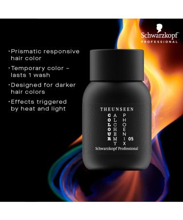 Holographic Temporary Hair Color Gel Cream - THEUNSEEN COLOUR ALCHEMY | Heat Activated Iridescent Hair Dye - 03 Borealis Ultra-Violet 0.18 Fl Oz - Buy Online on GoSupps.com