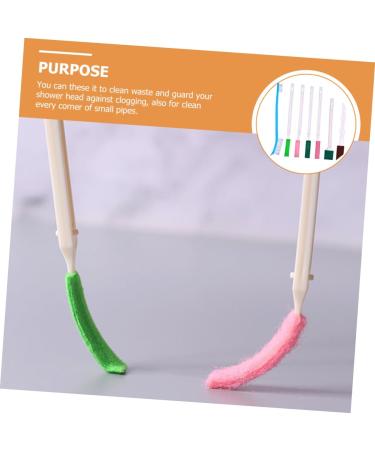 Solustre 7-Piece Toilet and Keyboard Joint Cleaning Brush Set - Nonwoven Fabric Small Room & Auto Inside Window Groove Cleaner - Buy Online on GoSupps.com