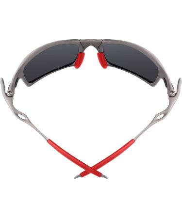 Saucer Replacement Nose Pad & Ear Cushions Set for Oakley X Squared OO6011 Sunglasses - Red One Size | International Shipping Available - Buy Online on GoSupps.com