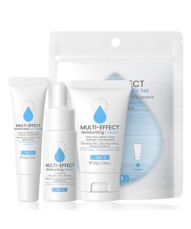 Hyaluronic Acid Skincare Set Hydrating Facial Kit Multi-Effect Moisturizing Skin Care Sets & Kits Skincare Gift Set With Serum Eye Cream Face Cream Moisturiser Face Women Skin Care