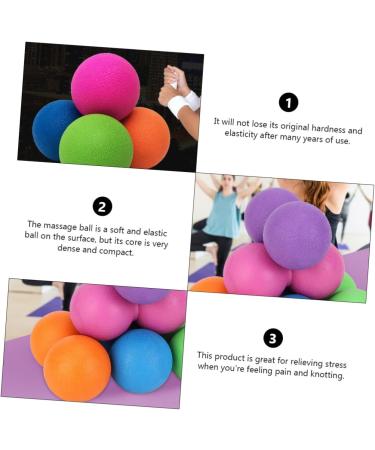 Magiclulu Yoga Ball Peanut Massager for Deep Tissue Relief | Back & Shoulder Muscle Relaxation | Home Fitness Equipment - Buy Online on GoSupps.com
