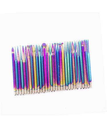 minkissy Drill nail polisher manicure drill bits cuticle drill bit fingernail polishing tools Nail File Drill bit diamond drill bits manicure tools nail grinding head Tools - Buy Online on GoSupps.com