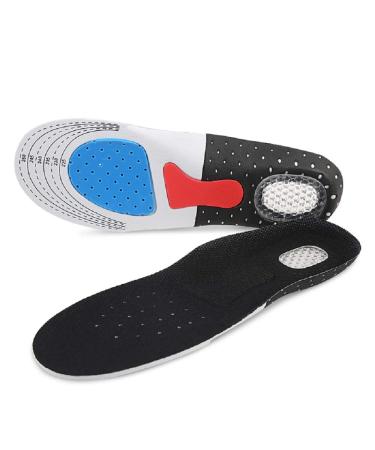 Orthotic Insole Sports Inserts Arch Supports Shock Absorption Plantar Fasciitis Soft Insole for Flat Feet High Arch Foot Heel Pain -28.5CM 28.5cm(US 8.5-11)