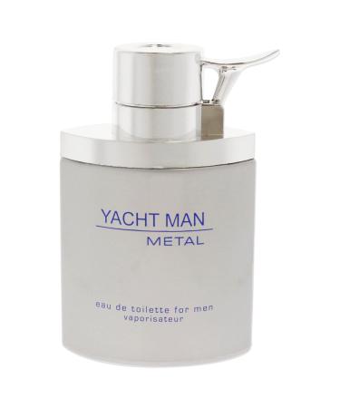 Myrurgia Yacht Man Metal toilette Spray for Men 3.40-Ounce Metal 3.4 Fl Oz (Pack of 1) - Buy Online on GoSupps.com