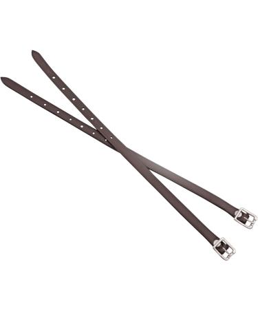 Shires Blenheim Adults Leather Spur Straps Havana - Buy Online on GoSupps.com
