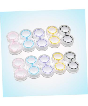 Veemoon 30 pcs Contact Lens Holder Carrier Bag Decorative Eye Case & Container for Lenses Ideal for Travel & Storage - Buy Online on GoSupps.com