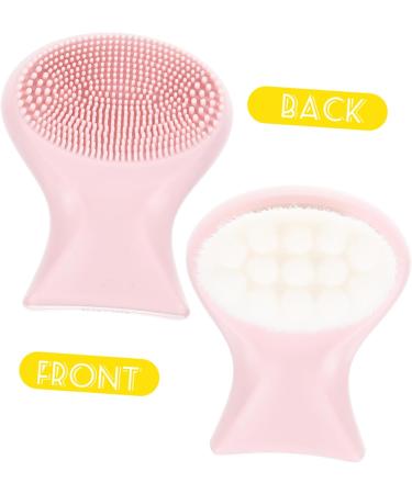 minkissy Facial Tools Hand Tool Silicone Cleaning Brush Facial Cleaning Brush Soft Bristle Cleaning Brush Facial Scrubber Exfoliator Manual Facial Scrubber Face Miss Cleansing Brush - Buy Online on GoSupps.com