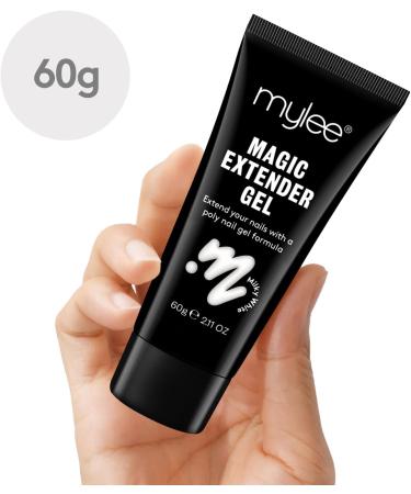 Mylee Magic Extender Gel: Long-Lasting Nail Extension Gel for Natural Look - 60g Tub (Milky White) - Buy Online on GoSupps.com