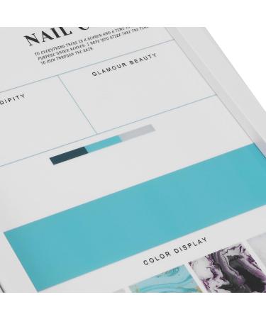 Nail Tip Display Book Nail Color Card Book 42 48 Freely Placed and Pasted for Nail Salon - Buy Online on GoSupps.com