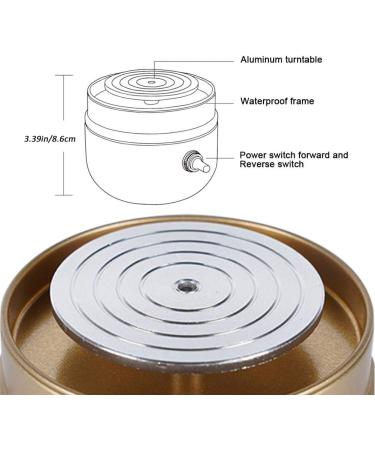 Mini Electric Pottery Wheel Machine | Adjustable Speed with Tray | Ideal for Kids, Beginners, and Ceramics Art | Red - Buy Online on GoSupps.com