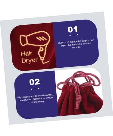 MUSISALY 4pcs Storage Bag Hair Dryer Case Tote Bag for Travel Blow Dryer Travel Bag Drawstring Bags Fabric - Buy Online on GoSupps.com