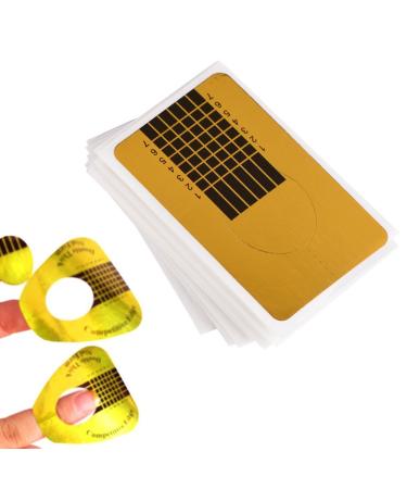 50pcs Nail Art Tips - UV Gel Nail Extension Guide Forms & Stickers for Professional Acrylic Manicure Accessories - Buy Online on GoSupps.com