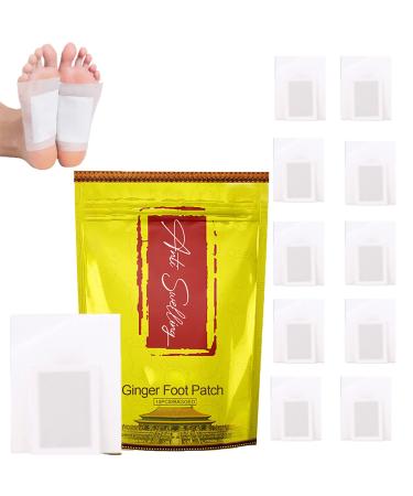 Detox Foot Patches Ginger Detox Cleanse Weight Loss Patches Detox Foot Pads to Remove Toxins Detox Foot Spa Anti Swelling Detox Patches Stress Relief & Deep Sleep Enhance Blood Circulation(10PCS