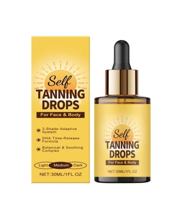 Bronzage Progressif Personnalis - Pour Tous Types De Peau - Bronze Naturel - 30 Ml (1) 6 ml (Lot de 5)