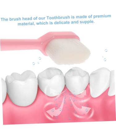 Frcolor 20 Pack Extra Soft Toothbrushes - Natural Bristles Perfect for Kids Sensitive Teeth Peppermint Flavor | International Shipping Available - Buy Online on GoSupps.com