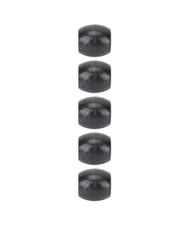ANGGREK 100 Pieces Black Hair Braiding Beads - Premium Dreadlocks & DIY Hair Accessories - Buy Online on GoSupps.com