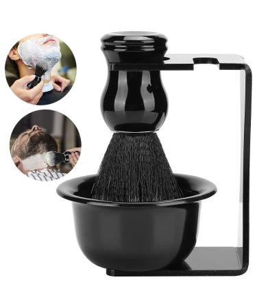 3 in 1 Razor Brush Set - Men's Shaving Kit with Brush Soap Shell & Holder | Perfect Father's Day & Birthday Gift - Buy Online on GoSupps.com
