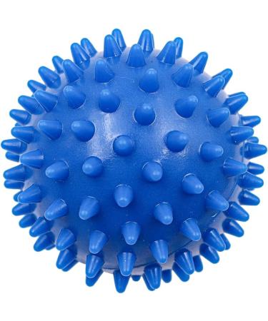 NUZAMAS 2 Pack Massage Balls - Trigger Point Foot Massager & Spiked Roller for Sore Muscles - Pressure Point Relief Tool (Blue) - Buy Online on GoSupps.com