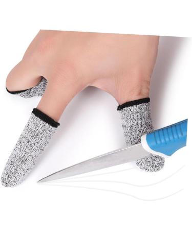 Buy 4 Pairs Cut Resistant Gloves - Reusable Finger Cots & Thumb Protectors for Safe Carving | International Shipping Available - Buy Online on GoSupps.com