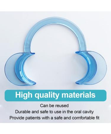 Kgduyc 10-Piece Mouth Spreader Set - Cheek Holder & C-Shape Dental Opener for Tooth Whitening & Party Games - Blue - Buy Online on GoSupps.com