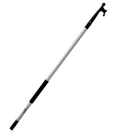 Rainier Supply Co. Boat Hook Pole - Lightweight Docking Stick with Adjustable Length - 55 inches up to 98 inches - Expandable Telescoping Pole with Hook and Nylon Tip