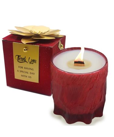 Candles for Men Wood Wicked Candles for Home Scented Mens Candle Aromatherapy 8.8oz 50hr Burn Time Sleep Sandalwood Scented Candles Clearance All Natural Soy Candle (Sleeping Sandalwood)