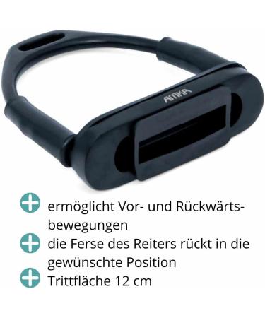AMKA Joint Black Safety Stirrups - Adjustable 10 12 13 cm Width for Optimal Riding Comfort | International Shipping Available - Buy Online on GoSupps.com