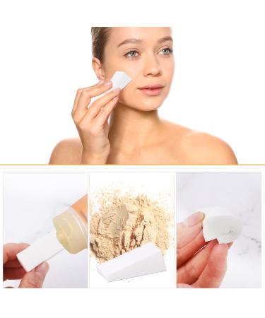24 Pieces Triangle Make-Up Sponges | Washable Small Sponges for Liquid & Cream Foundation | White Makeup Applicators - Buy Online on GoSupps.com